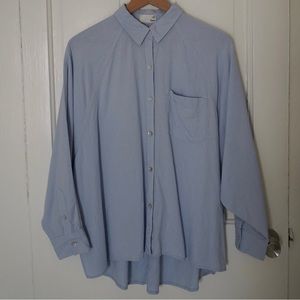 Aritzia Wilfred Free Linen Blend Shirt